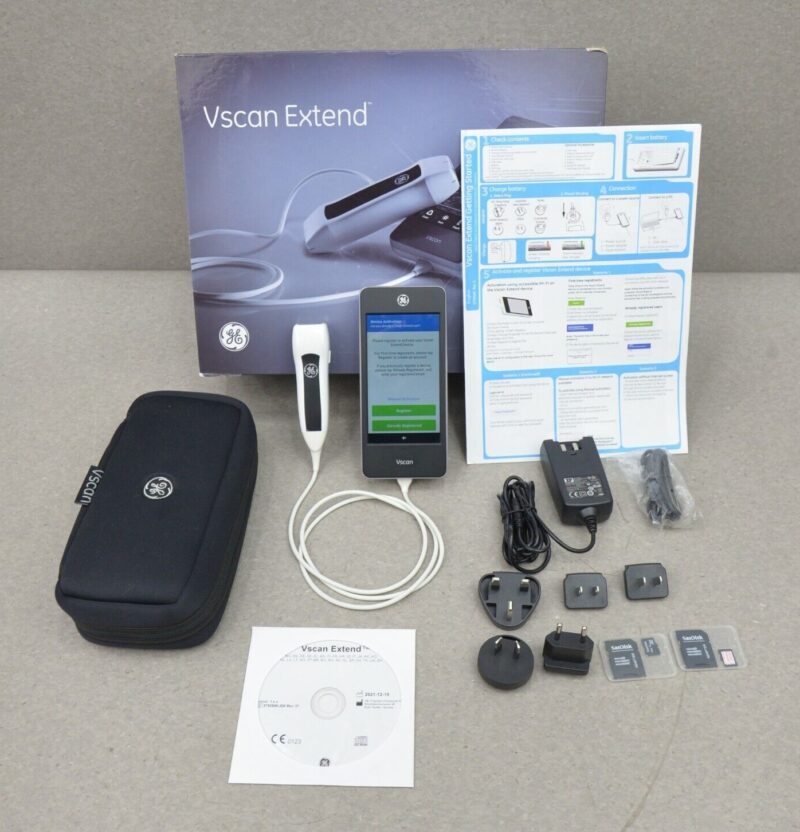 GE Vscan Extend Handheld Ultrasound Machine - LENCANA MEDICAL LASER